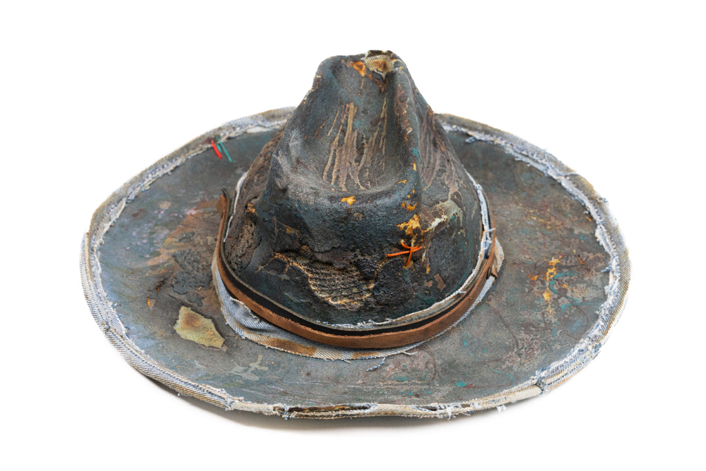 Sentinel - Handcrafted Distressed Felt Fedora