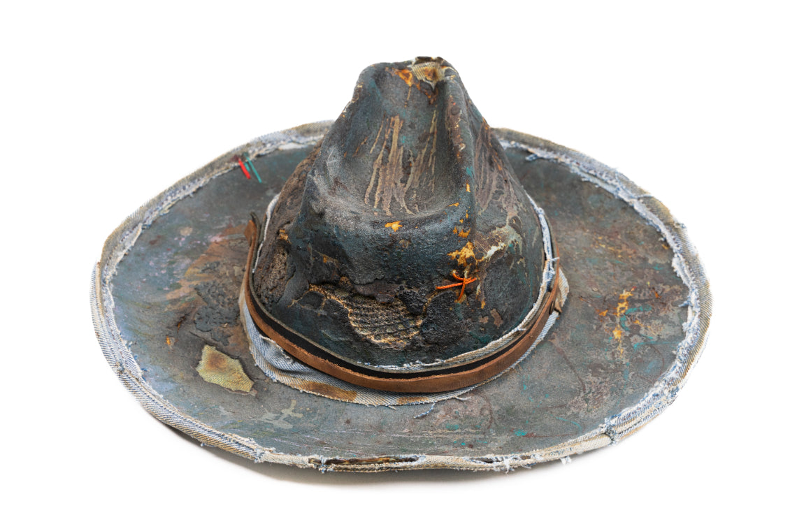 Sentinel - Handcrafted Distressed Felt Fedora