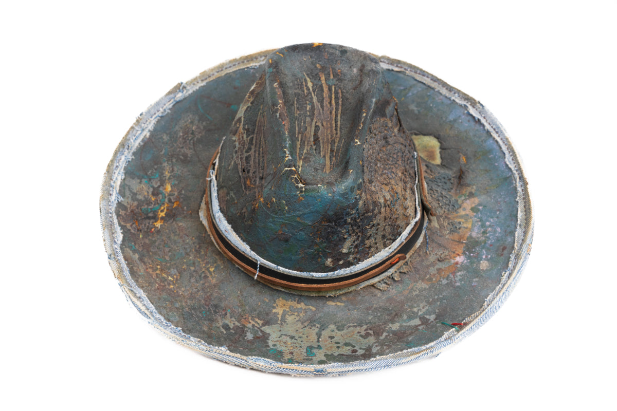 Sentinel - Handcrafted Distressed Felt Fedora