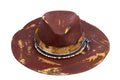 Relicva – Hand Painted Distressed Artisan Fedora