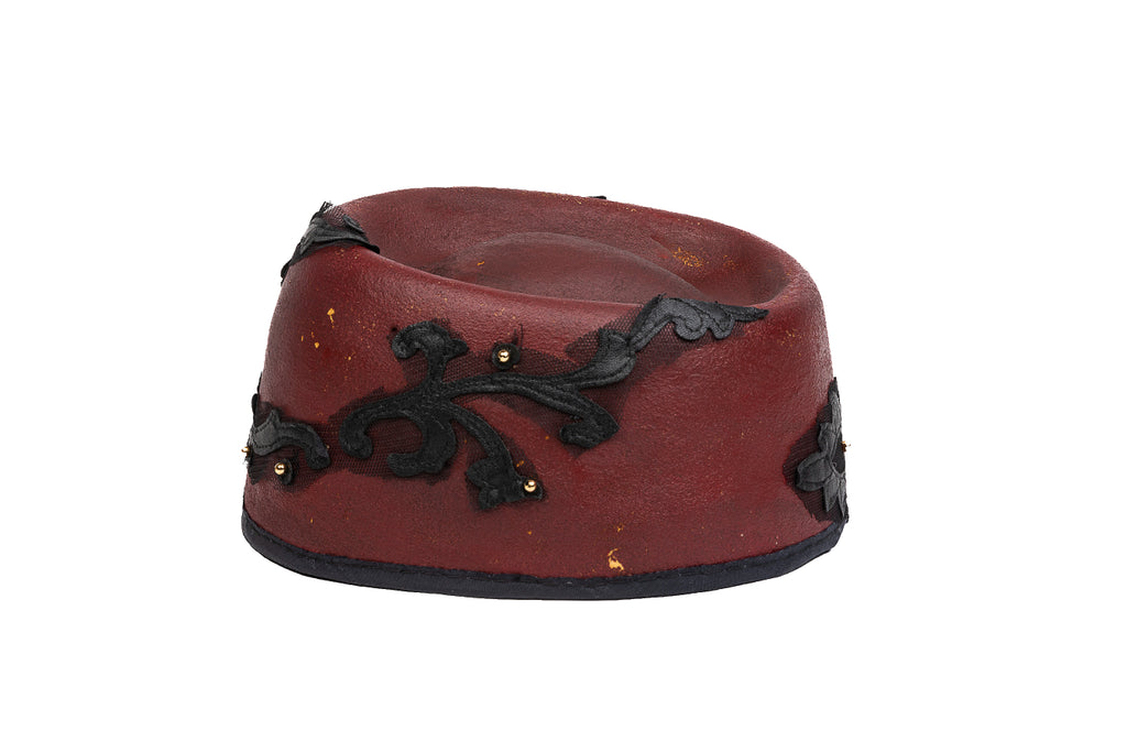 Dynasty – Studded Artisan Pillbox with Gilded Patina