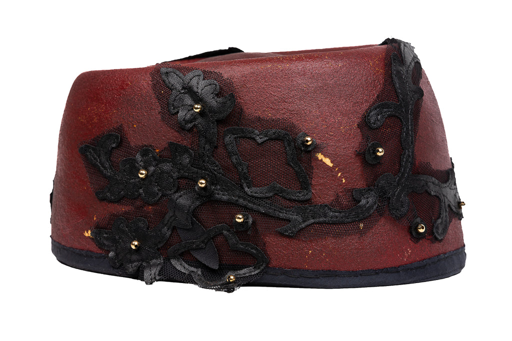 Dynasty – Studded Artisan Pillbox with Gilded Patina