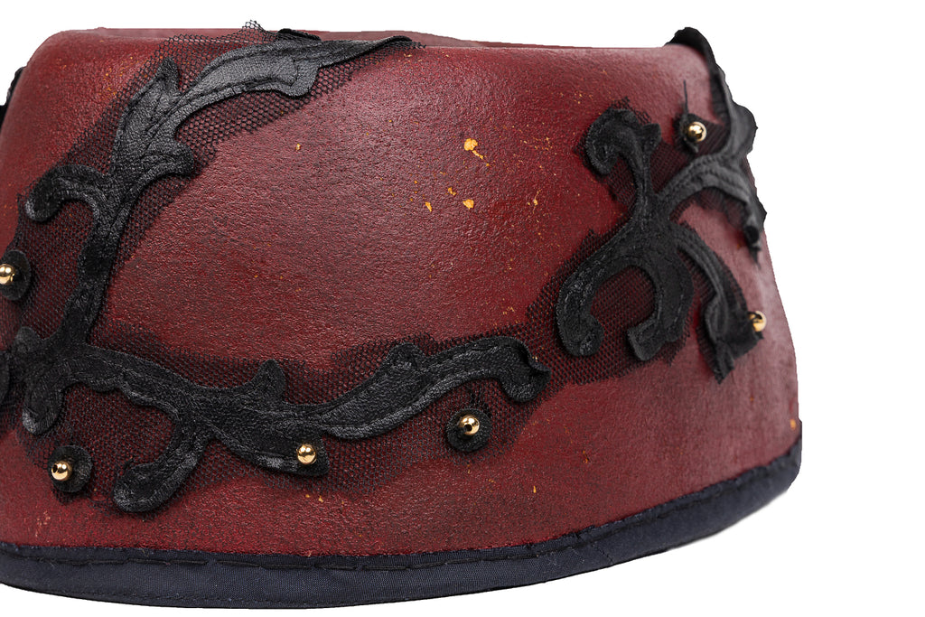 Dynasty – Studded Artisan Pillbox with Gilded Patina