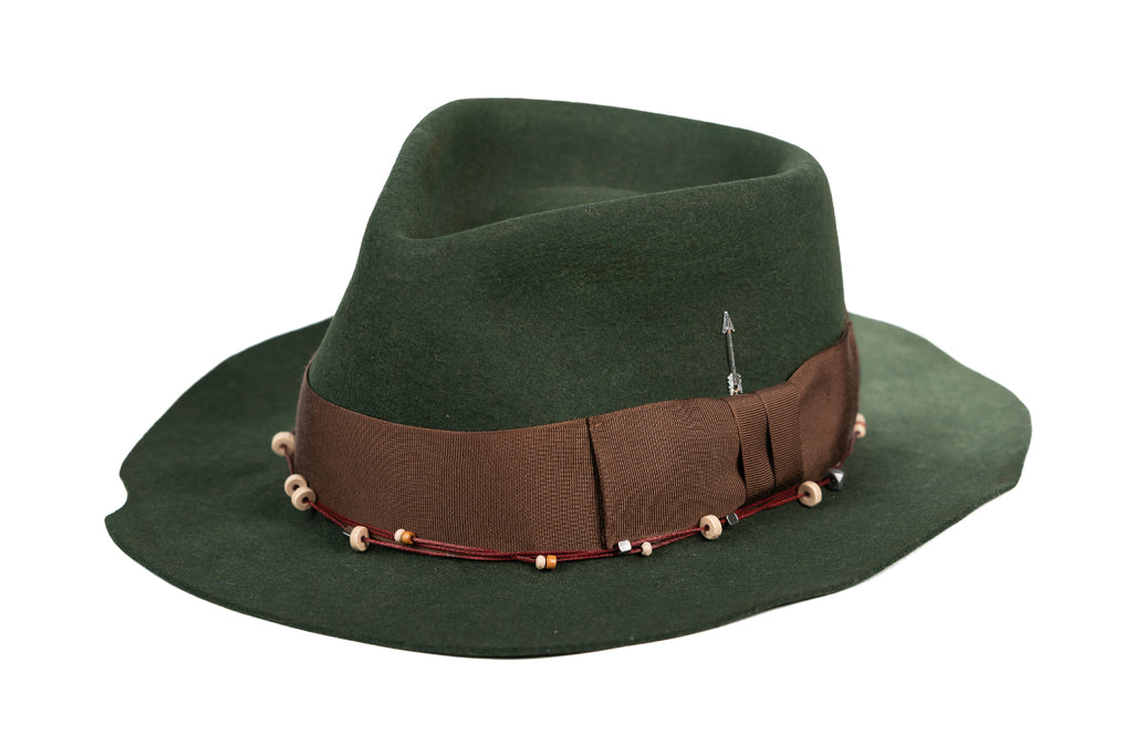 Greenwarden – One-of-One Handcrafted Hat - size 60