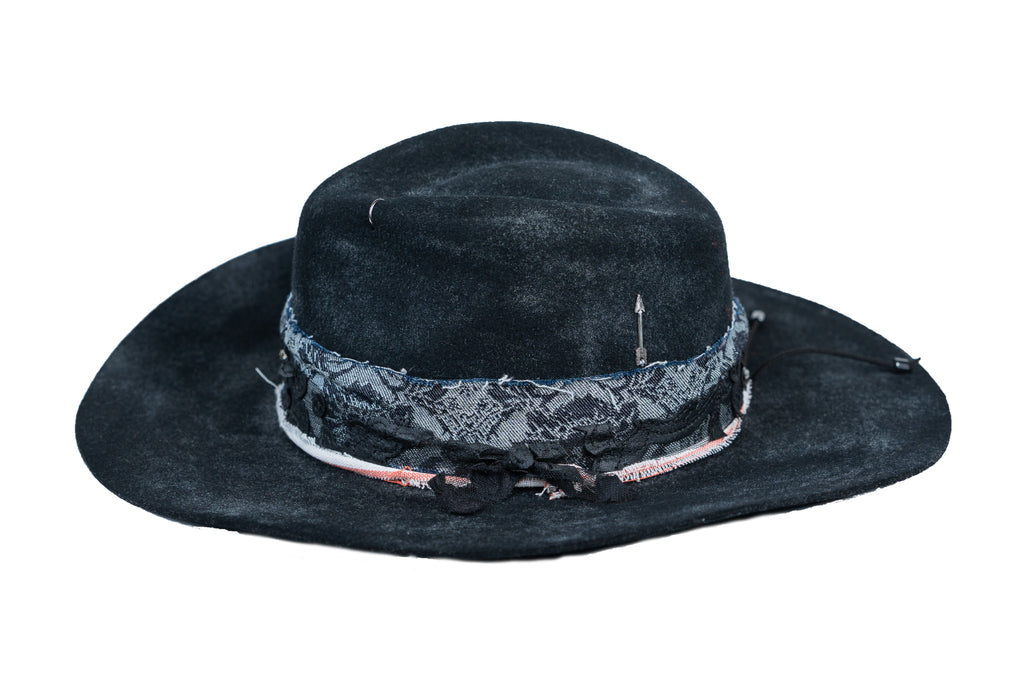 Melania - Handcrafted Wool Felt Hat