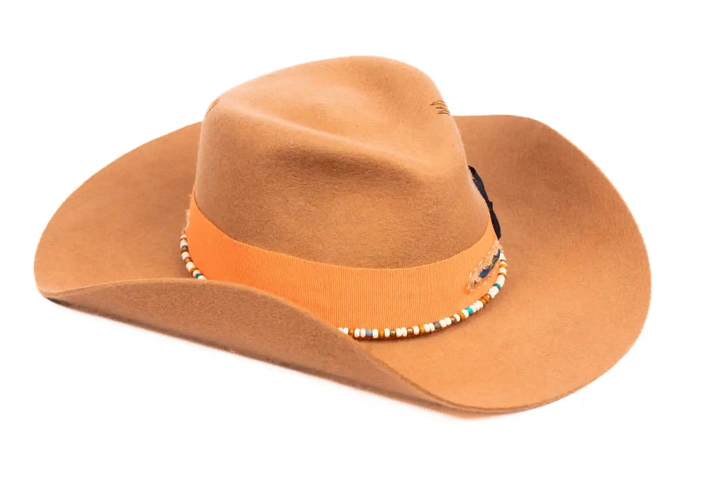 Ember – Handmade Wool Felt Fedora Cowboy Hat
