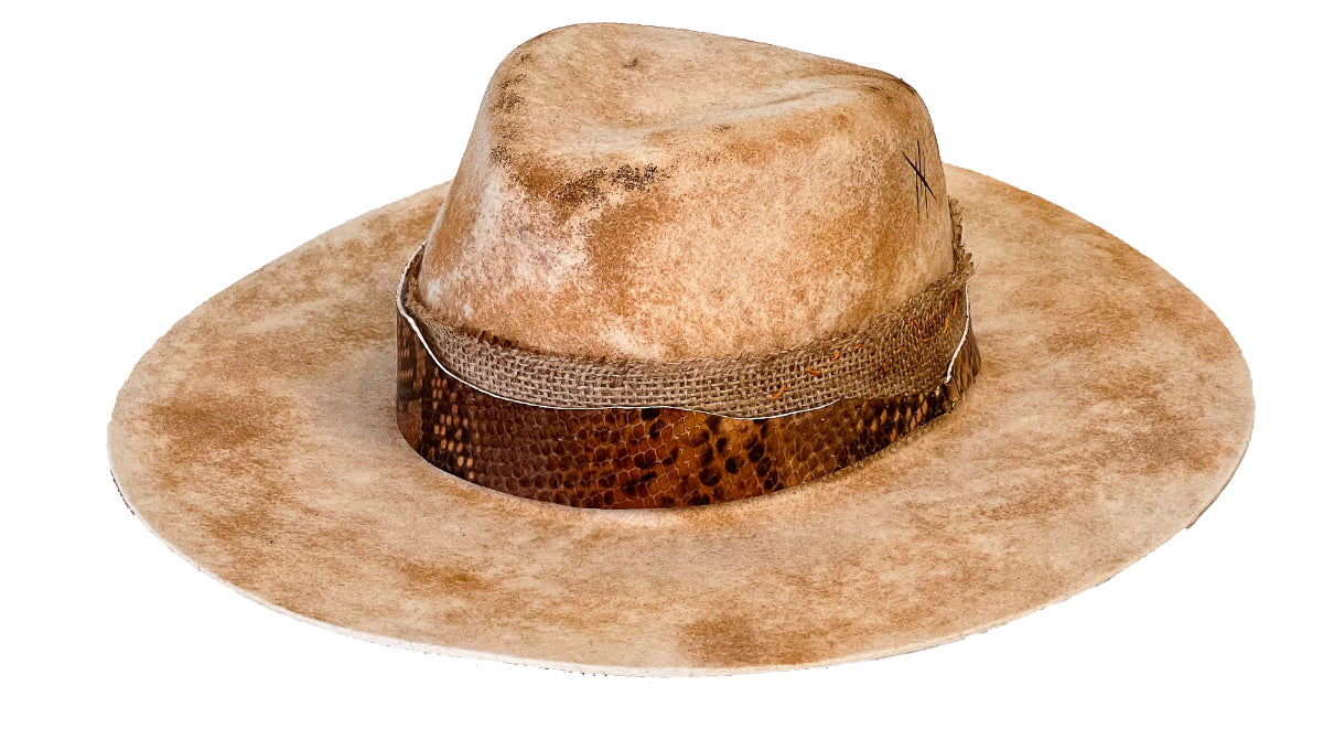 SAHARA – One-of-One Handcrafted Hat