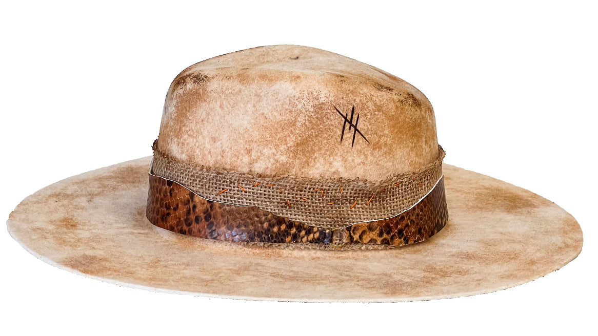 SAHARA – One-of-One Handcrafted Hat