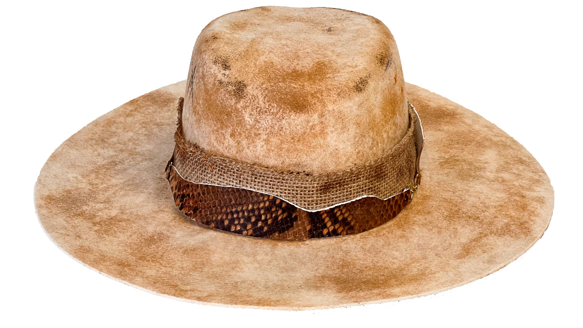 SAHARA – One-of-One Handcrafted Hat