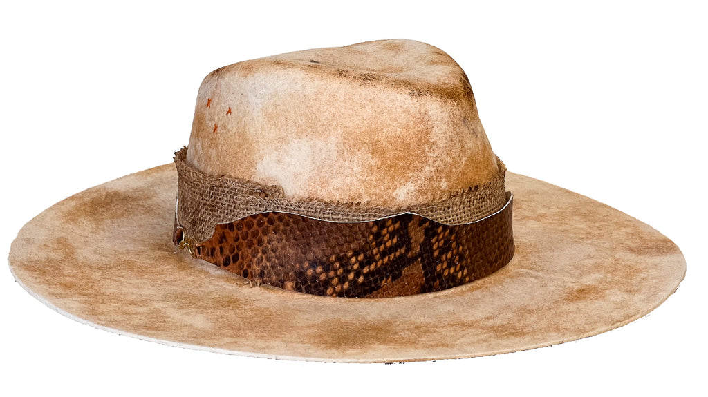 SAHARA – One-of-One Handcrafted Hat