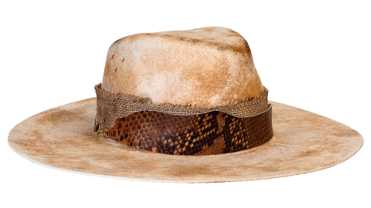 SAHARA – One-of-One Handcrafted Hat