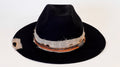 Traveler -  Handcrafted Black Western Fedora